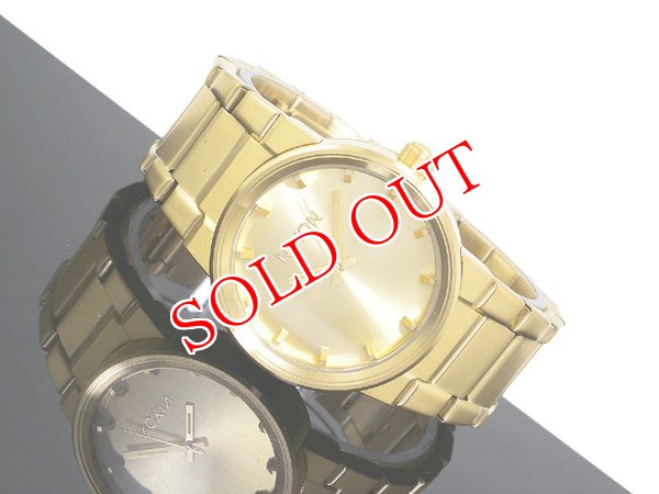 画像1: NIXON ニクソン 腕時計 キャノン CANNON ALL GOLD A160-502 (1)