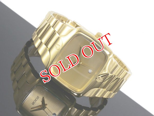 画像1: NIXON ニクソン 腕時計 プレーヤー PLAYER GOLD/GOLD A140-509 (1)