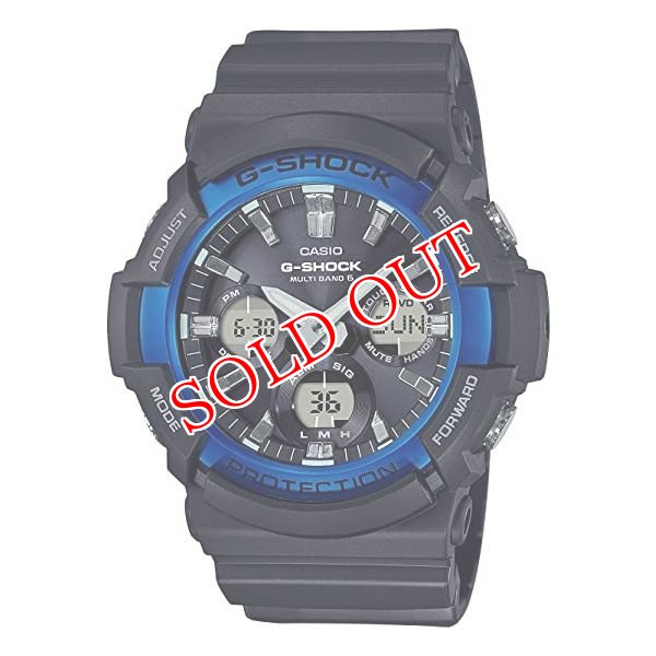 画像1: CASIO G-SHOCK GAW-100B-1A2 電波 ソーラー ビッグケース メンズ (1)