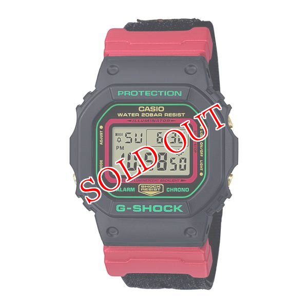 画像1: CASIO カシオ G-SHOCK ジーショック DW-5600THC-1 腕時計 メンズ Throwback 1990s デジタル (1)