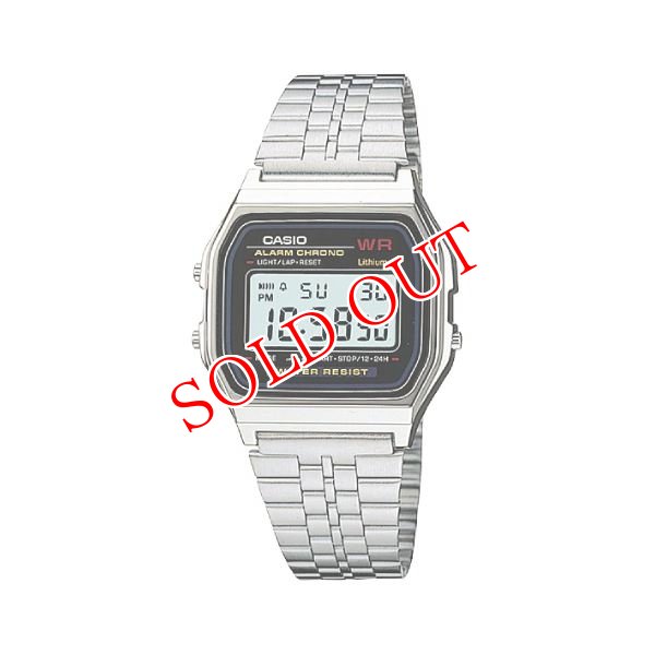 画像1: CASIO チプカシ A159WA-N1 デジタル プチプラ チープ カシオ 腕時計 (1)