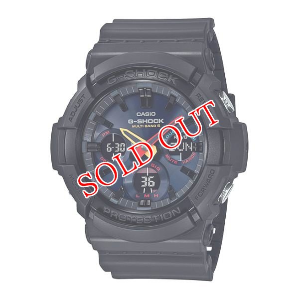 画像1: CASIO カシオ G-SHOCK ジーショック GAS-100BMC-1A 腕時計 メンズ アナデジ ブラック (1)