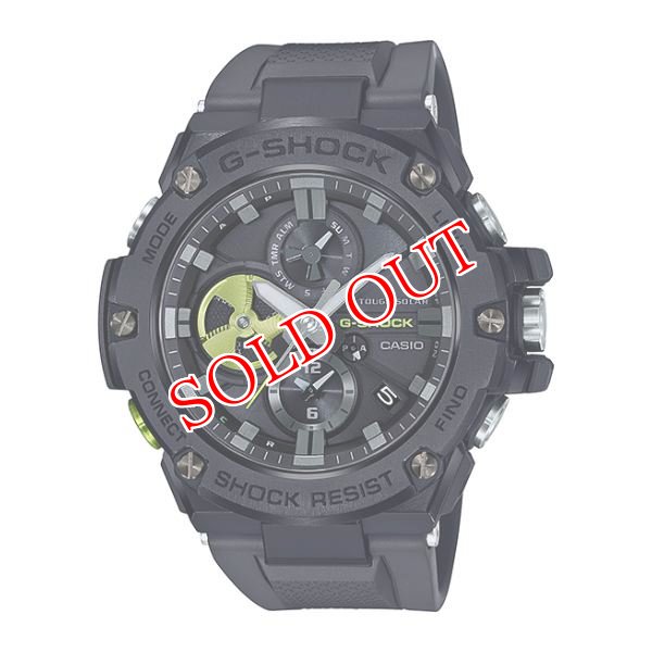 画像1: カシオ G-SHOCK G-STEEL ソーラー メンズ 腕時計 GST-B100B-1A3 (1)