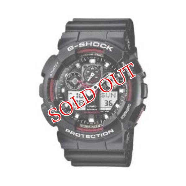 画像1: カシオ 腕時計 Casio G-Shock GA-100-1A4ER (1)