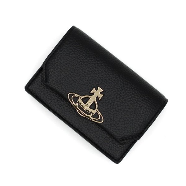 画像1: VIVIENNE WESTWOOD ヴィヴィアンウエストウッド 51040067U-S000D-N402 RE-VEGAN BUSINESS CARD HOLDER カードケース カードホルダー メンズ レディース ユニセックス (1)