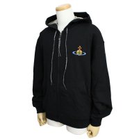 VIVIENNE WESTWOOD ヴィヴィアンウエストウッド 2I010001-J006O-N401 RUGGED ZIP HOODIE スウェットパーカー フーディ メンズ #XS