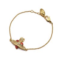 Vivienne Westwood ヴィヴィアン ウエストウッド 6102021T-02R654 NEW DIAMANTE HEART BRACELET ブレスレット レディース