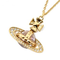 画像1: Vivienne Westwood ヴィヴィアン ウエストウッド 63020114-R108-CN PINA BAS PELIFE PENDANT ネックレス ネック レディース