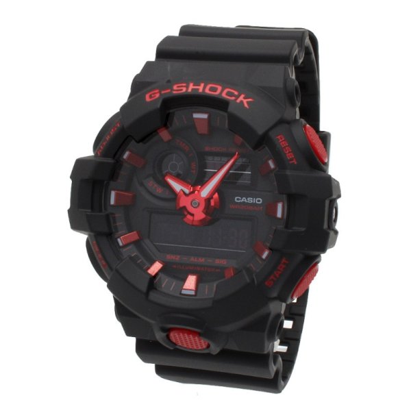 画像1: CASIO カシオ G-SHOCK Gショック GA-700BNR-1ADR ANALOG-DIGITAL GA-700 SERIES 腕時計 ウォッチ メンズ (1)