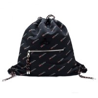 Vivienne Westwood ヴィヴィアン ウエストウッド 43010031-11021-N301 BLACK バックパック デイパック リュック Hilary Drawstring Rucksack レディース