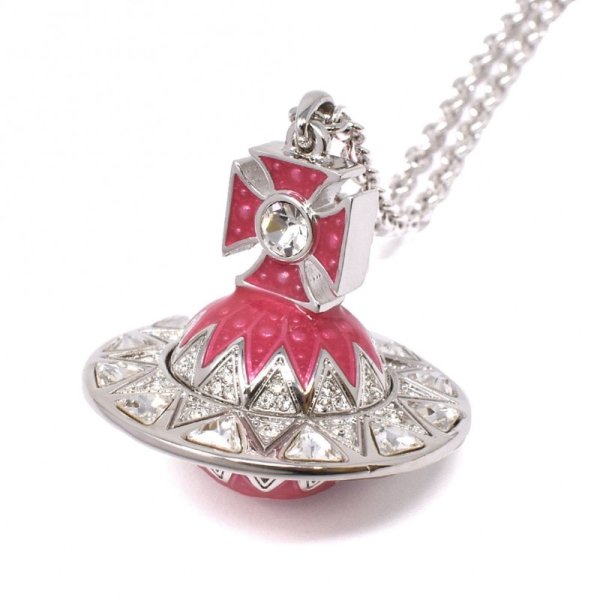 画像1: Vivienne Westwood ヴィヴィアン ウエストウッド 63020190-W166-CN ARETHA ORB PENDANT ネックレス ネック レディース (1)