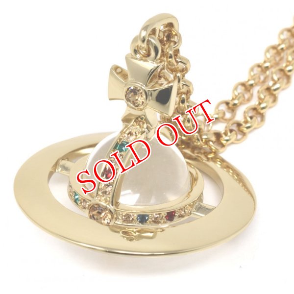 画像1: Vivienne Westwood ヴィヴィアン ウエストウッド 63020096-R001 NEW SMALL ORB PENDANT ネックレス レディース (1)