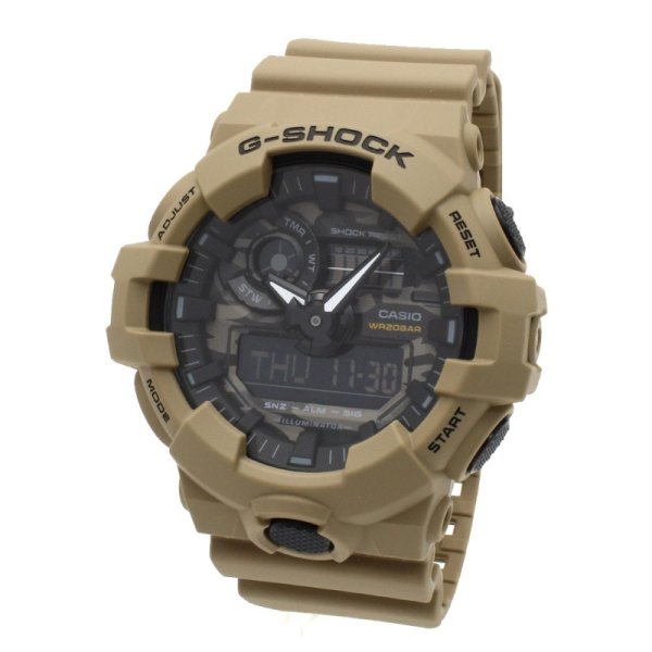 画像1: CASIO カシオ G-SHOCK Gショック GA-700CA-5ADR ANALOG-DIGITAL GA-700 SERIES 腕時計 ウォッチ メンズ (1)