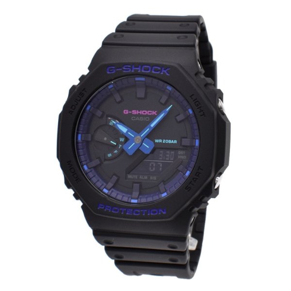 画像1: CASIO カシオ G-SHOCK Gショック GA-2100VB-1A ANALOG-DIGITAL 2100 SERIES 腕時計 ウォッチ メンズ (1)