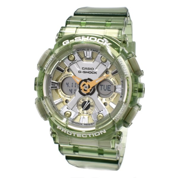 画像1: CASIO カシオ G-SHOCK Gショック GMA-S120GS-3A ANALOG-DIGITAL 腕時計 ウォッチ メンズ レディース ユニセックス (1)