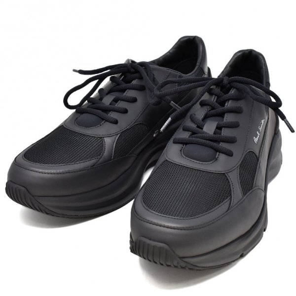 画像1: PAUL SMITH ポールスミス M1S EXP01 ACLF BLACK Explorer ダッドシューズ スニーカー #6 (1)