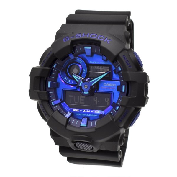 画像1: CASIO カシオ G-SHOCK Gショック GA-700VB-1A VIRTUAL BLUE Series 腕時計 ウォッチ メンズ (1)