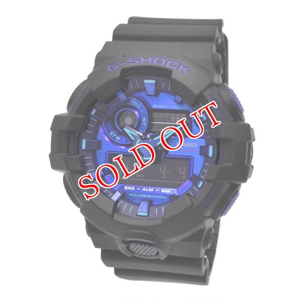 画像1: CASIO カシオ G-SHOCK Gショック GA-700VB-1A VIRTUAL BLUE Series 腕時計 ウォッチ メンズ (1)