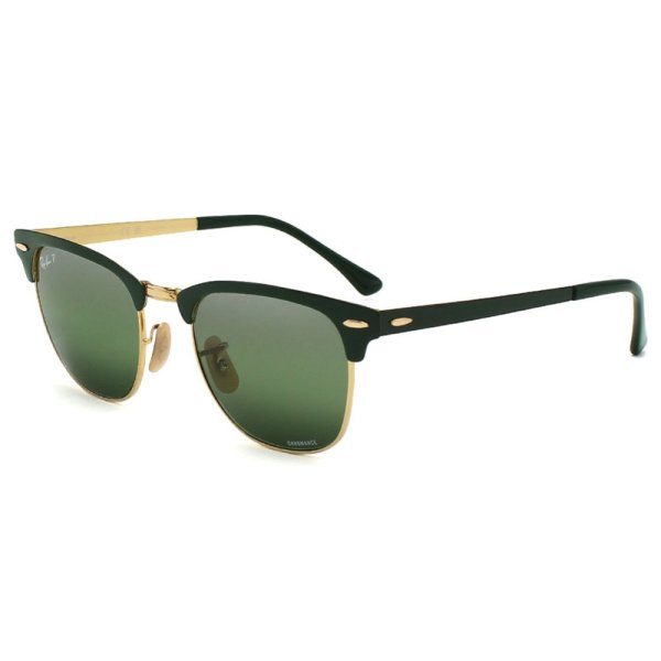 画像1: Ray-Ban レイバン 0RB3716 9255G4 51 クラブマスター CLUBMASTER ノーズパッド CHROMANCE 偏光レンズ メンズ レディース ユニセックス (1)