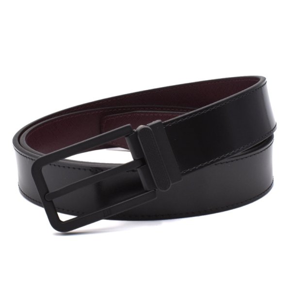 画像1: DUNHILL ダンヒル HPR175A42 ベルト BELT リバーシブル バックル ビジネス カジュアル メンズ (1)