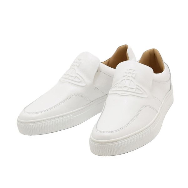 画像1: VIVIENNE WESTWOOD ヴィヴィアンウエストウッド CLASSIC SLIP-ON 75030008W-L0005-A401 スニーカー 靴 23SS スリッポン レディース #36 (1)