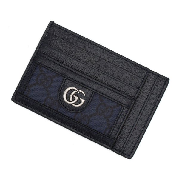 画像1: GUCCI グッチ 732018 UULBN 4055 card case カードケース カードホルダー GGスプリーム キャンバス メンズ (1)