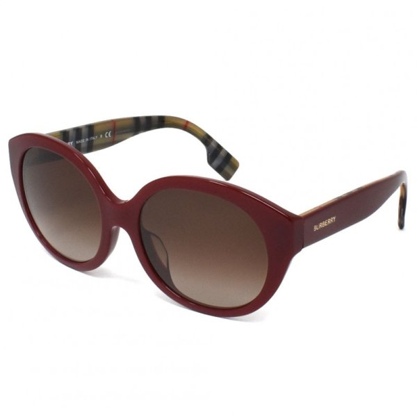 画像1: BURBERRY バーバリー 0BE4304D 383513 55 サングラス レディース (1)