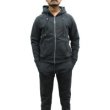 画像2: MOORER ムーレー NORCIA TUTA-RAF ANTRACITE ZIP HOODIE スウェットパーカー パンツ セットアップ フーディ メンズ #44 (2)