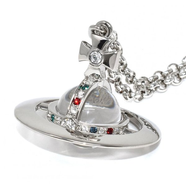 画像1: Vivienne Westwood ヴィヴィアン ウエストウッド 63020096-02P019 NEW SMALL ORB PENDANT ネックレス メンズ レディース (1)