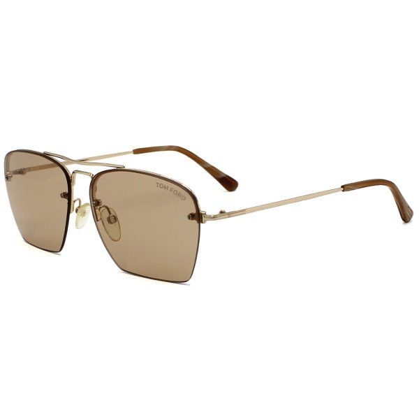 画像1: TOM FORD トムフォード FT0504/S 28E 57 TF504 サングラス ノーズパッド EYEWEAR メンズ レディース (1)