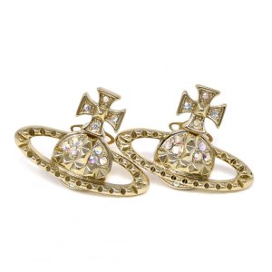 画像: Vivienne Westwood ヴィヴィアン ウエストウッド 62010029-R115 MAYFAIR BAS RELIEF EARRINGS ピアス レディース