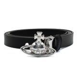 画像: VIVIENNE WESTWOOD ヴィヴィアンウエストウッド 8201006HU-L0022-N401 BELTS SMALL LINE ORB BUCKLE ベルト メンズ