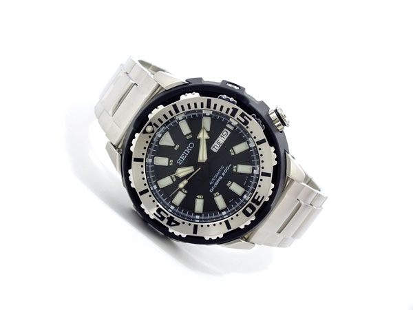 愛用 SEIKO 海外輸入 スーペリア SHARK ダイバーズ ブロンズ SRP229K1