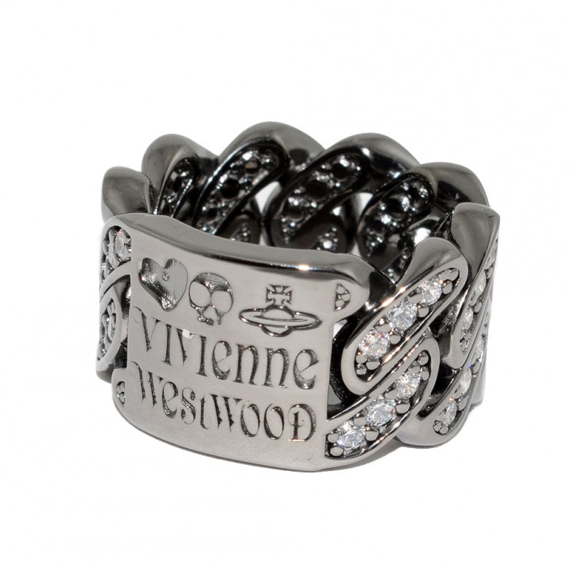 画像1: Vivienne Westwood ヴィヴィアン ウエストウッド c ROY RING 指輪 リング レディース #XS